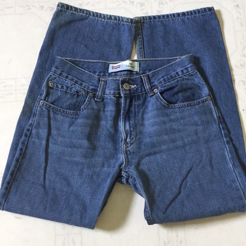 Levi’s men’s 505 straight leg jeans
